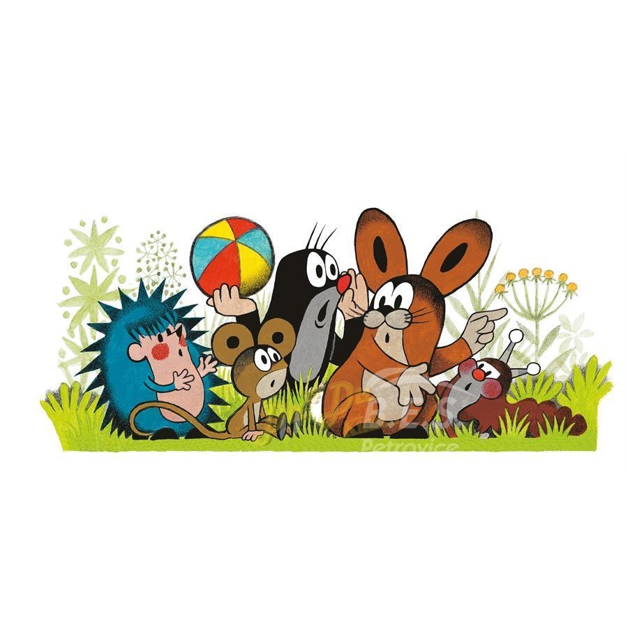 Badetuch - Motiv - Der kleine Maulwurf und seine Freunde ...