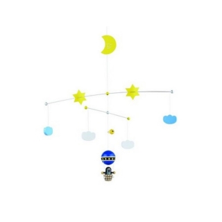 Mobile Motiv der kleine Maulwurf im Ballon