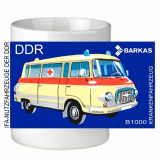 Tasse Barkas Krankenwagen