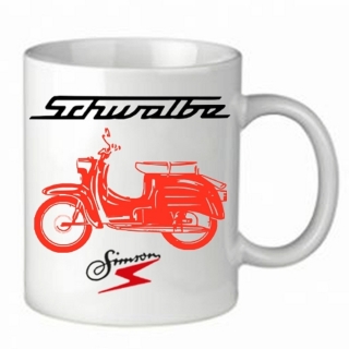 Tasse Schwalbe Rot