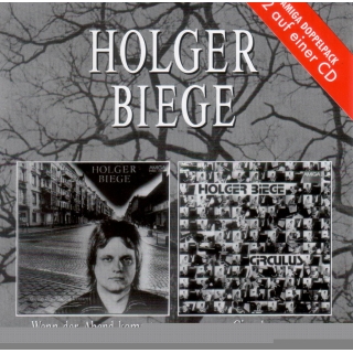 CD Holger Biege - Wenn der Abend Kommt / Circus