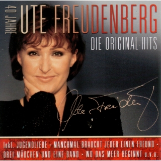 CD Ute Freudenberg 40 Jahre - Die Original Hits