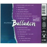 CD Holger Biege - Die schönsten Balladen