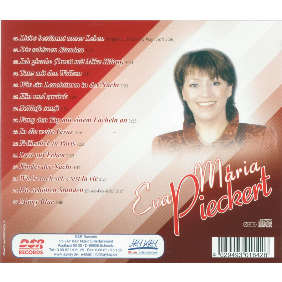 Eva Maria Pieckert CD Lust auf Leben, 22,99