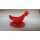 Eierbecher Huhn Motiv Farbe rot von Firma Sonja Plast