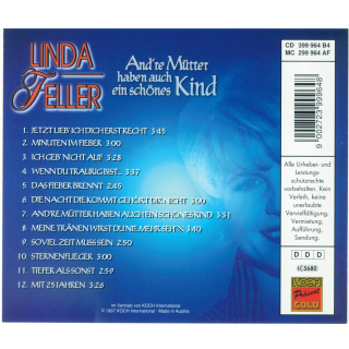 Linda Feller Cd And Re Mutter Haben Auch Ein Schones Kind 19 99