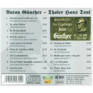 Anton Günther CD - Tholer Hans Tonl