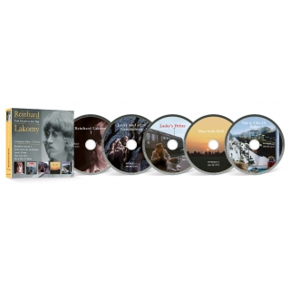 5 CD Box Reinhard Lakomy - Und ich geh in den Tag , Die 5 original Alben