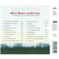 Gerd Christian CD - Mein Boom steiht hier Plattdeutsche Lieder und Songs