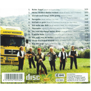 CD Gudrun Lange und Kaktus - Incognito