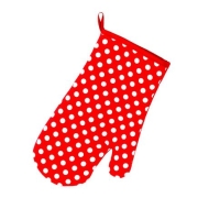 Topflappen Handschuh Ofenhandschuh Topfhandschuh  rot mit...