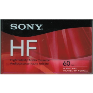 Sony HF 60 Originalverpackte Leere Musikkassette C60HRF