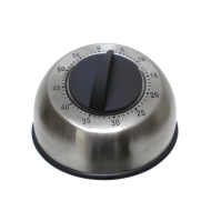 Kurzzeitwecker Analog Rund Edelstahl