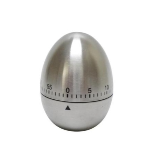 Analoger Kurzzeitwecker im lustigen Ei Design Eieruhr