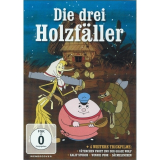 DVD Die drei Holzfäller und 4 weitere Trickfilme