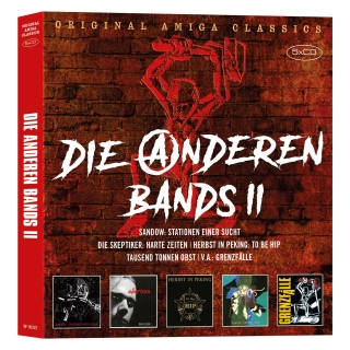 Die anderen Bands Teil 2 5 CD Box Die Original Alben mit unveröffentlichten Bonustracks Skeptiker Sandow Grenzfälle Herbst in Peking Tausend Tonnen Obst