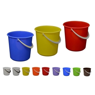 Eimer aus Polyprophylen 8 Liter mit Henkel stabile Ausführung