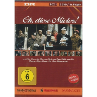 Oh, diese Mieter ! Box 1 mit 2 DVD 16 Folgen