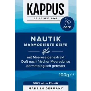 Nautik Feinseife 100g Marmorisierte Seife mit Meeresalgenextrakt