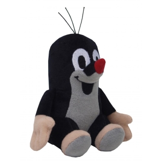 Maulwurf 12 cm sitzend Plüschfigur Vollfigur