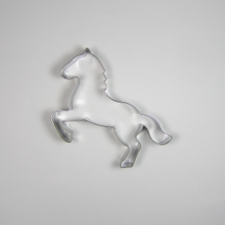 Pferd Ausstechform aus Edelstahl 8,7 x 8,4cm