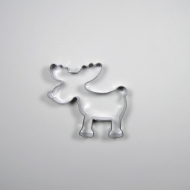 Elch Ausstechform aus Edelstahl 6,2 x 6,6cm
