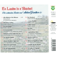 Die schönsten Lieder von Anton Günther 2 - Es laabn is e Büchel
