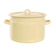 Kochtopf 9 Liter Emailliert mit Deckel Allzwecktopf...