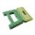Fußtritt klappbar 29 x 22 x 22cm trägt 150kg