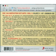 Die 100 größten Ost-Hits  Platz 1 - 47 4 CD Box