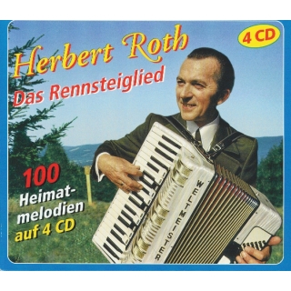 Herbert Roth - Das Rennsteiglied - 100 Heimatmelodien auf 4 CDs