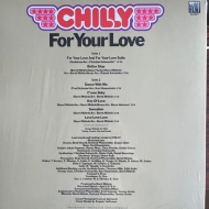 Chilly - For Your Love  Vinyl LP