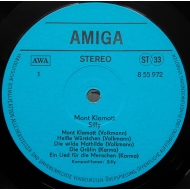 Silly - Mont Klamott  Amiga Vinyl LP