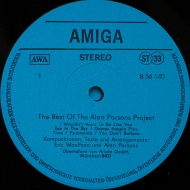 The Alan Parsons Project - The Best Of The Alan Parsons Project  Amiga Vinyl LP
