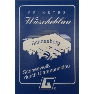 Feinstes Wäscheblau aus Schneeberg , Schneeweiß durch Ultramarinblau , 5 Papiertüten