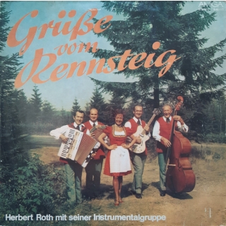 Herbert Roth Mit Seiner Instrumentalgruppe - Grüße Vom Rennsteig  Amiga Vinyl LP
