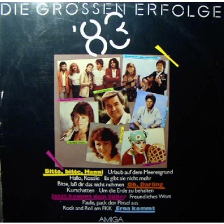Various - Die Grossen Erfolge 83  Amiga Vinyl LP