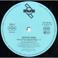 Depeche Mode - Policy Of Truth 12"  45 RPM, Limited Edition Vinyl Single