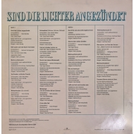 Various - Sind Die Lichter Angezündet Eterna Vinyl LP