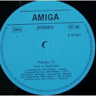 Puhdys - Puhdys 13 (Live In Sachsen) Amiga Vinyl LP