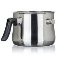 Großer Milchtopf doppelwandig mit Pfeife 2,5 Liter...