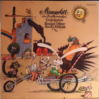 Reinhard Lakomy Und Monika Ehrhardt - Mimmelitt, Das Stadtkaninchen - Geschichtenlieder  Amiga Vinyl LP