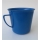 Plaste Tasse Blau groß
