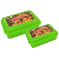 Brotdosen Set 1000ml + 500ml Motiv Hurvinek mit den...