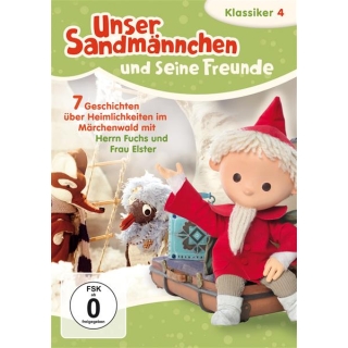 Unser Sandmännchen Klassiker Teil 4 – Sieben Geschichten über Heimlichkeiten im Märchenwald mit Herrn Fuchs und Frau Elster (DVD)