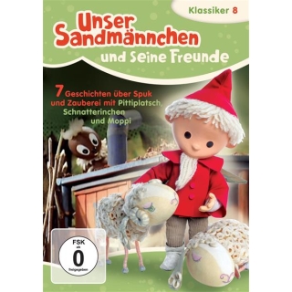 Unser Sandmännchen Klassiker Teil 8 &ndash; Sieben Geschichten über Spuk und Zauberei mit Pittiplatsch, Schnatterinchen und Moppi (DVD)