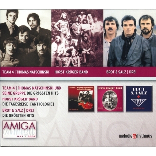 Team 4 | Thomas Natschinski Und Seine Gruppe / Horst Krüger-Band / Brot & Salz | Drei* - Die Grössten Hits / Die Tagesreise [Anthologie] / Die Grössten Hits [Compilation, Remastered]