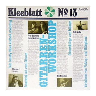 Various - Kleeblatt No. 13 - Gitarren-Workshop Amiga Vinyl LP