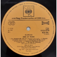 Men At Work - Cargo Supraphon Vinyl LP