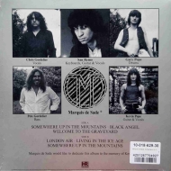 Marquis De Sade - Somewhere Up In The Mountains Vinyl LP...